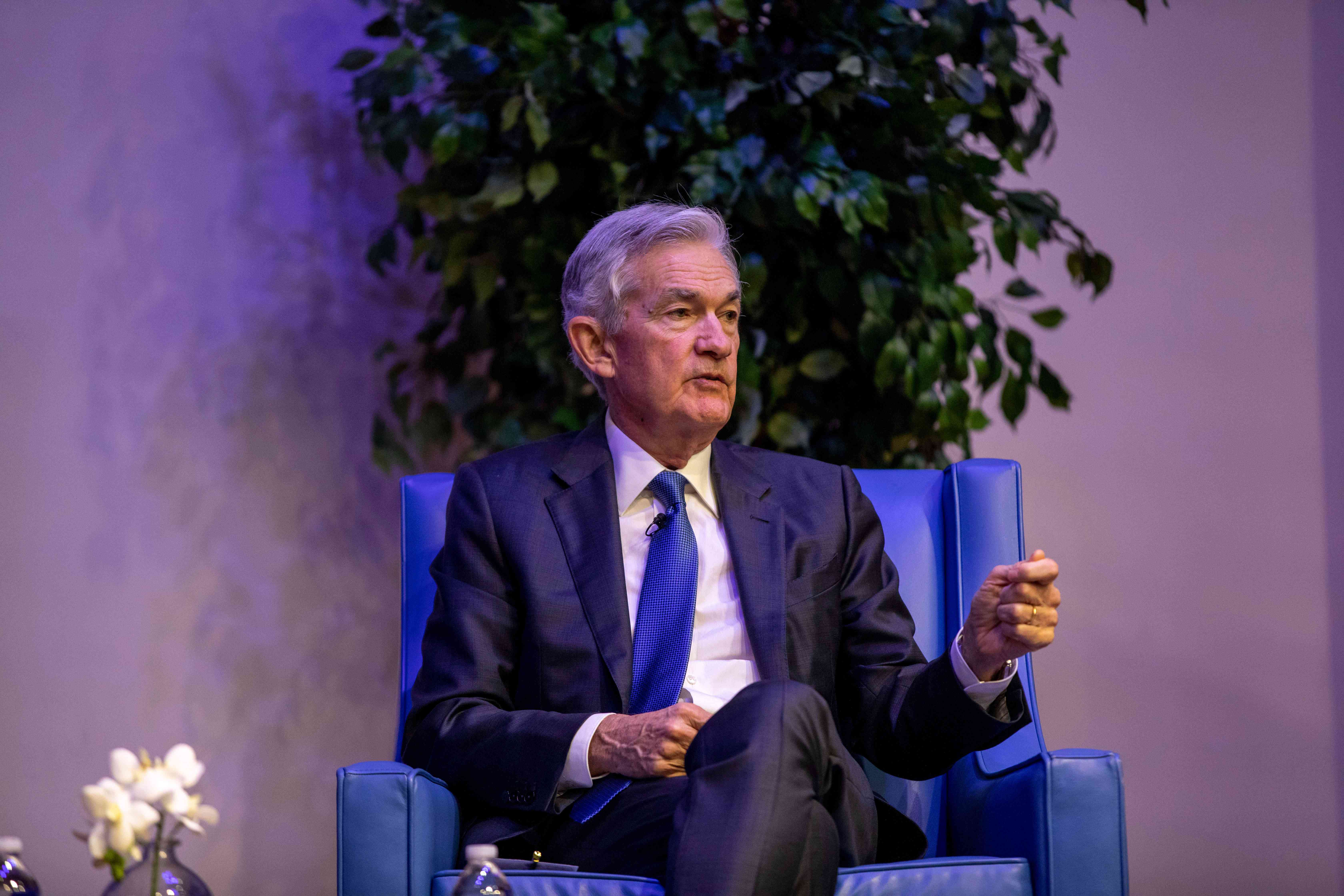 Fed Chairman Jerome Powell. 